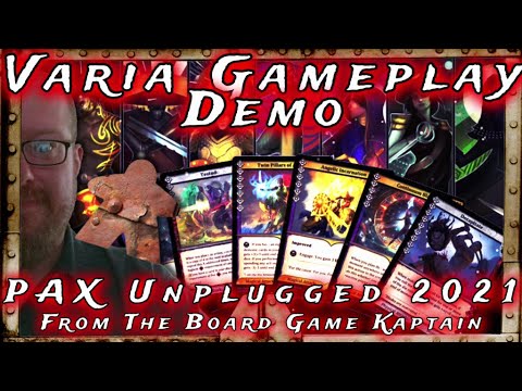 Varia Gameplay Demo, PAX Unplugged 2021 Guildhouse Games