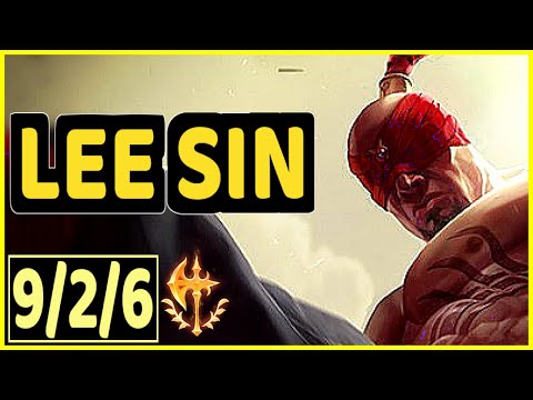 LEE SIN VS KARTHUS - 9/2/6 KDA JUNGLE GAMEPLAY