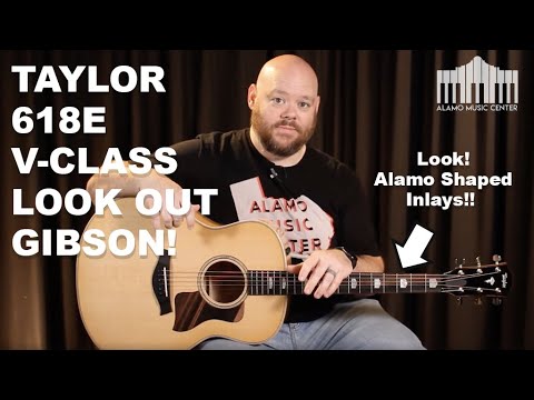Taylor Guitars' New 618e | Should the Gibson SJ-200 be Nervous?!