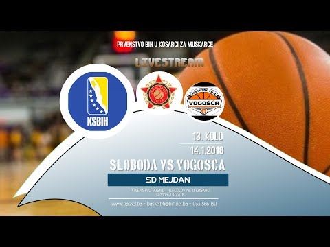 Full game ◘ Sloboda v Vogošća ◘ 13 kolo ◘ KSBIH ◘ 2017/2018