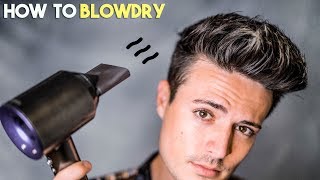 How to Use a Blow Dryer/Hair Dryer for MAXIMUM Hairstyle Results