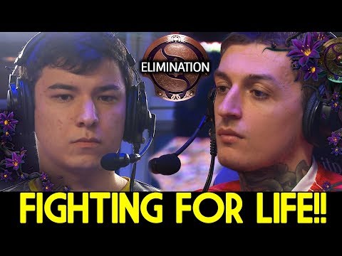 Fighting For Life - NAVI vs MINESKI - ELIMINATION TI 9 DOTA 2