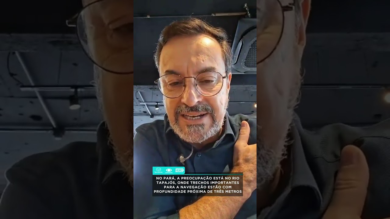🚢 A baixa profundidade do Rio Tapajós, no Pará, preocupa o setor produtivo