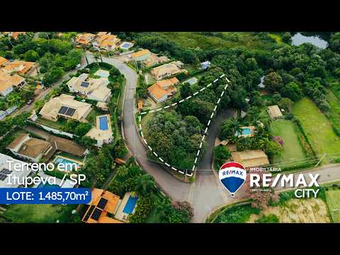 🏠TERRENO À VENDA | Terreno com 1.485,70m² em Itupeva, São Paulo | REMAX CITY