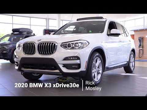 The Magnificent and Striking 2020 BMW X3 XDrive30e