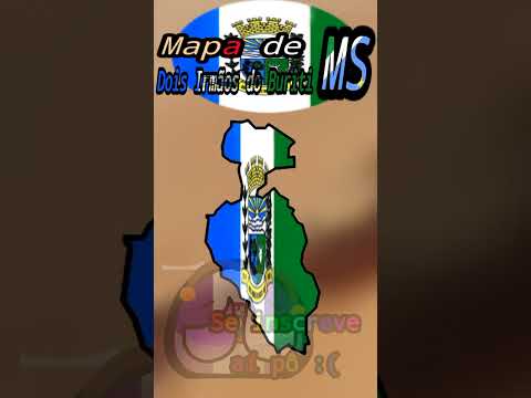 Mapa de Dois Irmãos do Buriti-MS||#mapping #nnflopa #vaiprofycaramba #geography