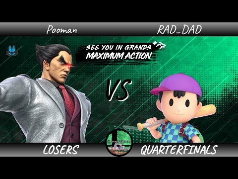 SUGMA #77 - LQFs - Pooman (Kazuya/Lucario) vs RAD_DAD (Ness)