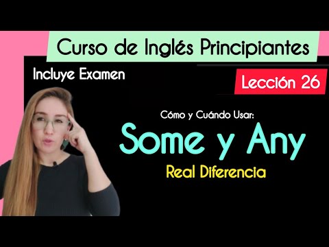 Lesson 26 - When to Use SOME and ANY in English | Complete English Course