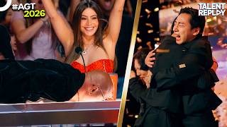 GOLDEN BUZZER CHAOS! Howie Mandel Slammed It Before Terry Could Crews | AGT 2026 [4K]