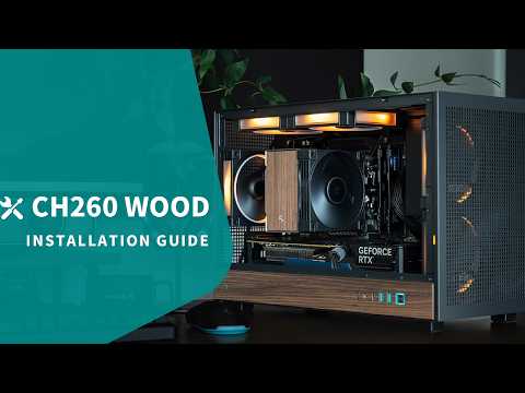DEEPCOOL CH260 WOOD w/o PSU White DEEPCOOL CH260 WOOD w/o PSU White