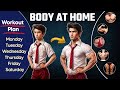 Full Body Home Workout With Full Week Workout Plan Healthy Zone