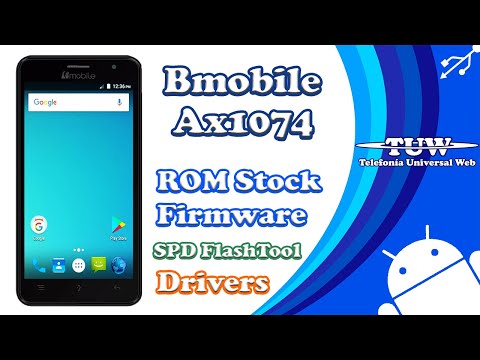 ✅ Revivir Y Reparar El Celular Bmobile Ax1074 Firmware 📲 ROM Bmobile Ax1074 【SPD FlashTool】🚀