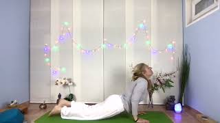 Hatha Yogastunde fordernd