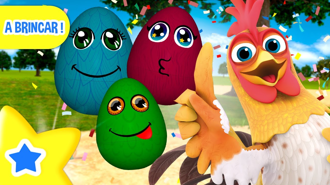 Mix Ovos Surpresa para Brincar! | A Fazenda do Zenon