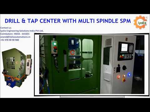 Drill Tap Center Multi Spindle