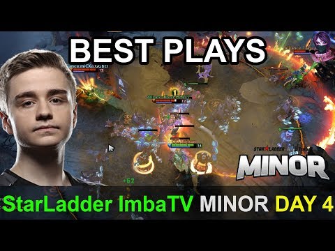 StarLadder ImbaTV Dota 2 Minor BEST PLAYS Qualifier Day 4 Highlights Dota 2 Time 2 Dota #dota2