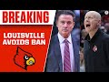 Insider: Louisville AVOIDS postseason ban in college basketball FBI case | CBS Sports HQ