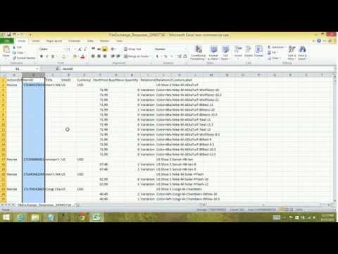 File Exchange - Why it's important to format the ItemID column