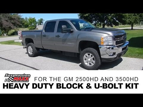 Lift Block Kit for the Chevrolet 2500HD / 3500HD