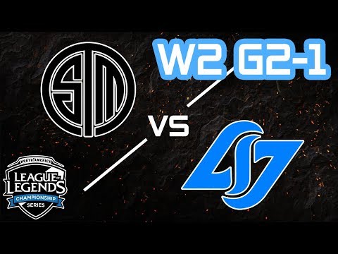 TSM vs CLG Game 1 | S7 NA LCS Spring 2017 Week 2