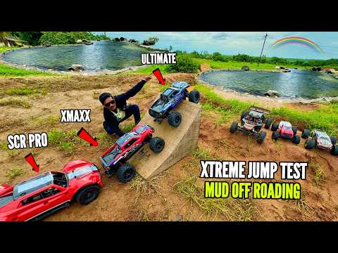 RC Xmaxx Ultimate Massive Ramp Jump Test - Chatpat toy TV