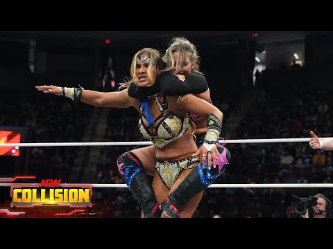 Megan Bayne & Marina Shafir vs Anna Jay & Tay Melo: MATCH HIGHLIGHTS | AEW Collision, 11/19/25