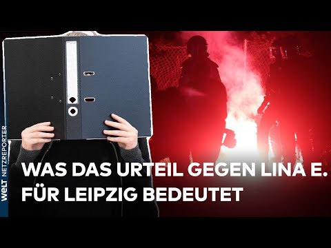 ANGST VOR TAG X: Verurteilung von Lina E. - Zusammenstöße in Leipzig | WELT News