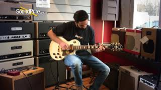 Video thumbnail for Epiphone Elitist Les Paul Custom White/Gold Electric - Quick 'n' Dirty by soundpurestudios