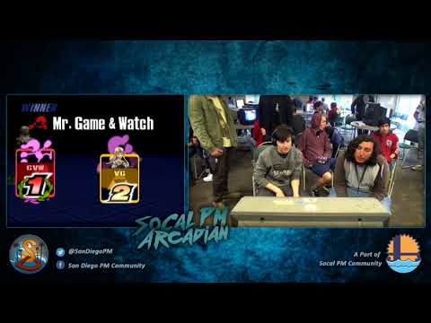 SoCal PM Arcadian 7 - Weasel (GW) vs. VG (Zelda) - PM Top 24 WR2 - Smash Project M