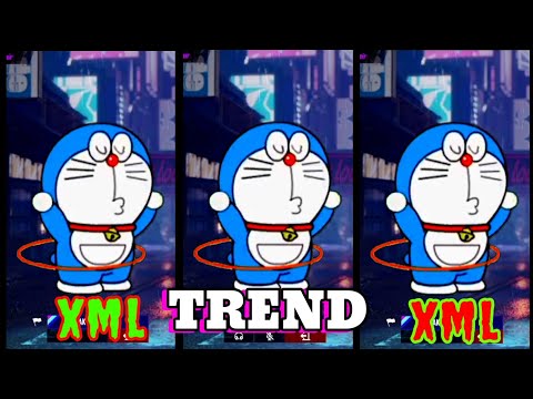 DANCE WITH DOREMON 🐈 NEW TREND 😍💞 || FF TREND || Alightmotion Preset || XML Preset || @GW KING 69