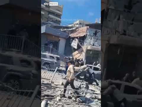 Israel launches huge wave of strikes on Lebanon