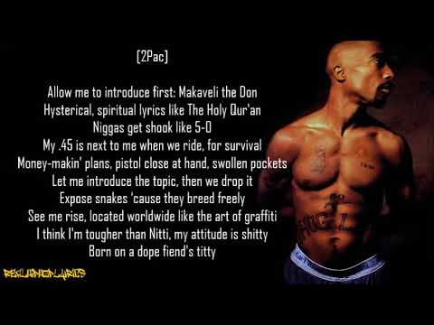 2Pac/Makaveli - Bomb First (My Second Reply) ft. Outlawz (Lyrics)