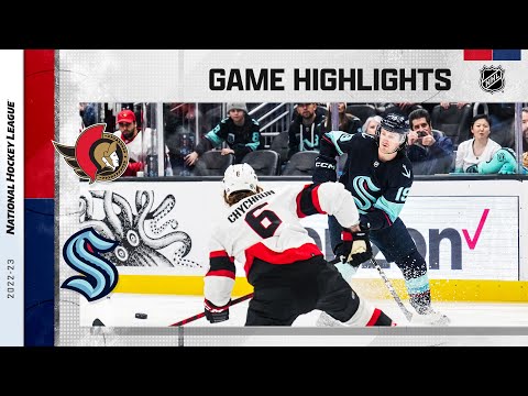 Senators @ Kraken 3/9 | NHL Highlights 2023