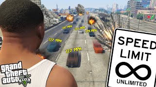 FRANKLIN has TURNED UP the SPEED LIMIT (GTA 5 Mods)