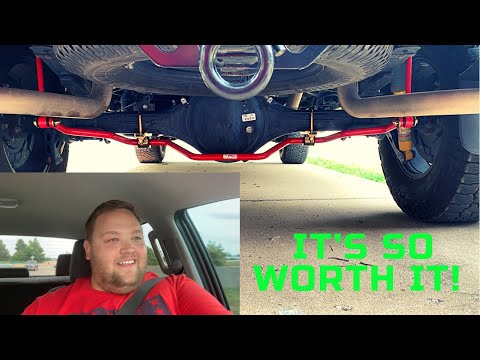 First Drive Impressions With a Rear Sway Bar! Does your truck need one?!
