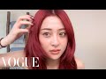 LE SSERAFIM’s HUH YUNJIN on Her Skin Care Routine & Eyelash Curling Trick | Beauty Secrets | Vogue