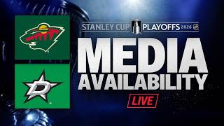 Minnesota Wild @ Dallas Stars Game 1 Post-Game Media Availability