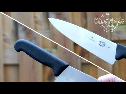 Victorinox Fibrox Review - Budget Chef Knife  - 8 inch