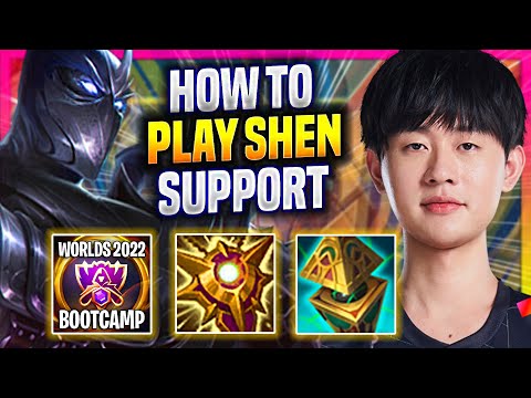 LEARN HOW TO PLAY SHEN SUPPORT LIKE A PRO! - RNG Ming Plays Shen Support vs Leona! | Season 2022