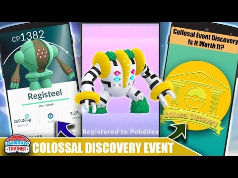 SHOULD YOU DO IT? $8 COLOSSAL DISCOVERY EVENT - REGIGIGAS, SHINY REGI TRIO & SKARMORY | POKÉMON GO