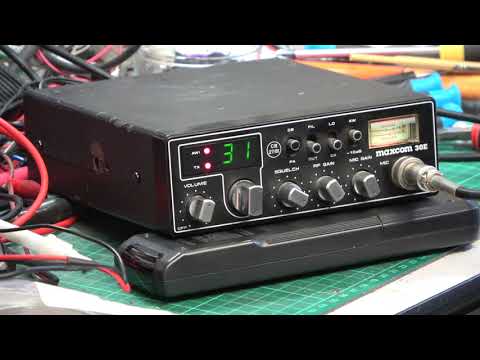 Maxcom 30E UK CB27/81 CB rdaio (mobile) - On The Air Test with Mark ZX2