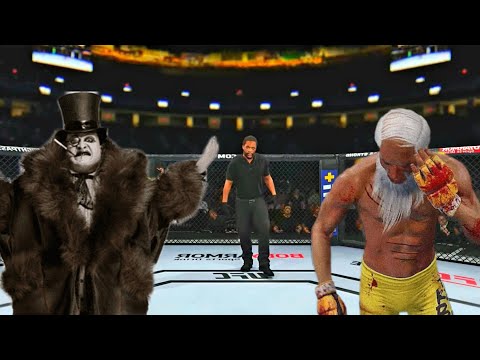 Oswald Cobblepot vs. Old Bruce Lee - EA Sports UFC 4