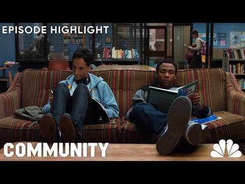 Troy and Abed's "La Biblioteca" Rap - Community (Episode Highlight)