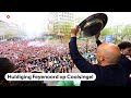 Het balkon-moment: Feyenoord toont de schaal aan uitzinnig Rotterdam | NOS Sport