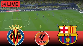 Download lagu Villarreal vs Barcelona LIVE | La Liga 2025/26 Full Match | Watch Along & Pes 21 Match mp3