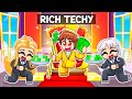 Techy Becomes Rich In Brookhaven... (Roblox)