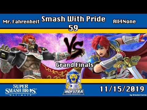 Smash with Pride 59: Mr.Fahrenheit (Ganondorf, Captain Falcon) vs All4None (Roy)