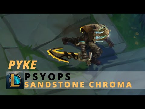 PsyOps Pyke Sandstone Chroma - League Of Legends