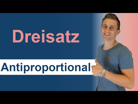 Antiproportionaler Dreisatz leicht und schnell erklärt - Inklusive Aufgabe mit Lösung | LehrerBros
