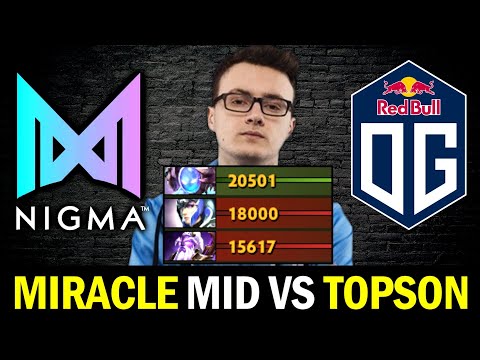 MIRACLE mid vs TOPSON Signature Void Spirit — NIGMA vs OG